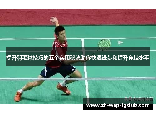 提升羽毛球技巧的五个实用秘诀助你快速进步和提升竞技水平