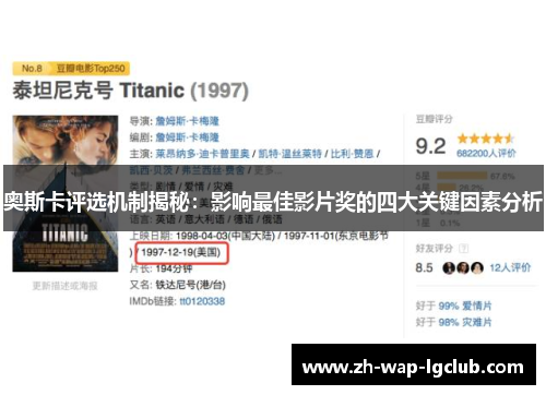 奥斯卡评选机制揭秘：影响最佳影片奖的四大关键因素分析