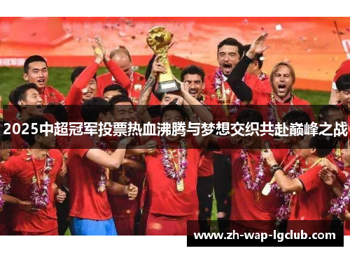 2025中超冠军投票热血沸腾与梦想交织共赴巅峰之战